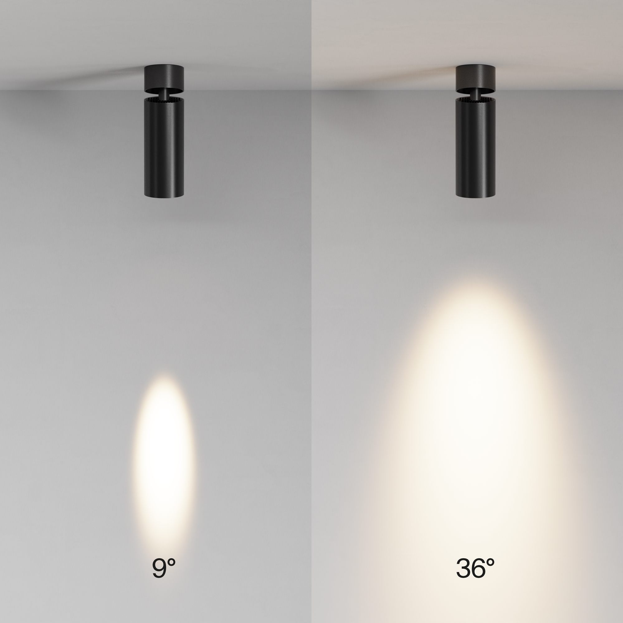 Потолочный светильник Technical C055CL-L12W2.7K-SS-B