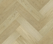 Паркет елка Crownwood Элеганс (Royal Parket) Английская елка 13 мм шип-паз Дуб Натур Бланш лак с фаской