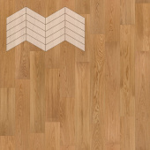 Паркет Елка Французская Lab Arte Chevron Дуб Селект лак 400/328х125х14/3/60°