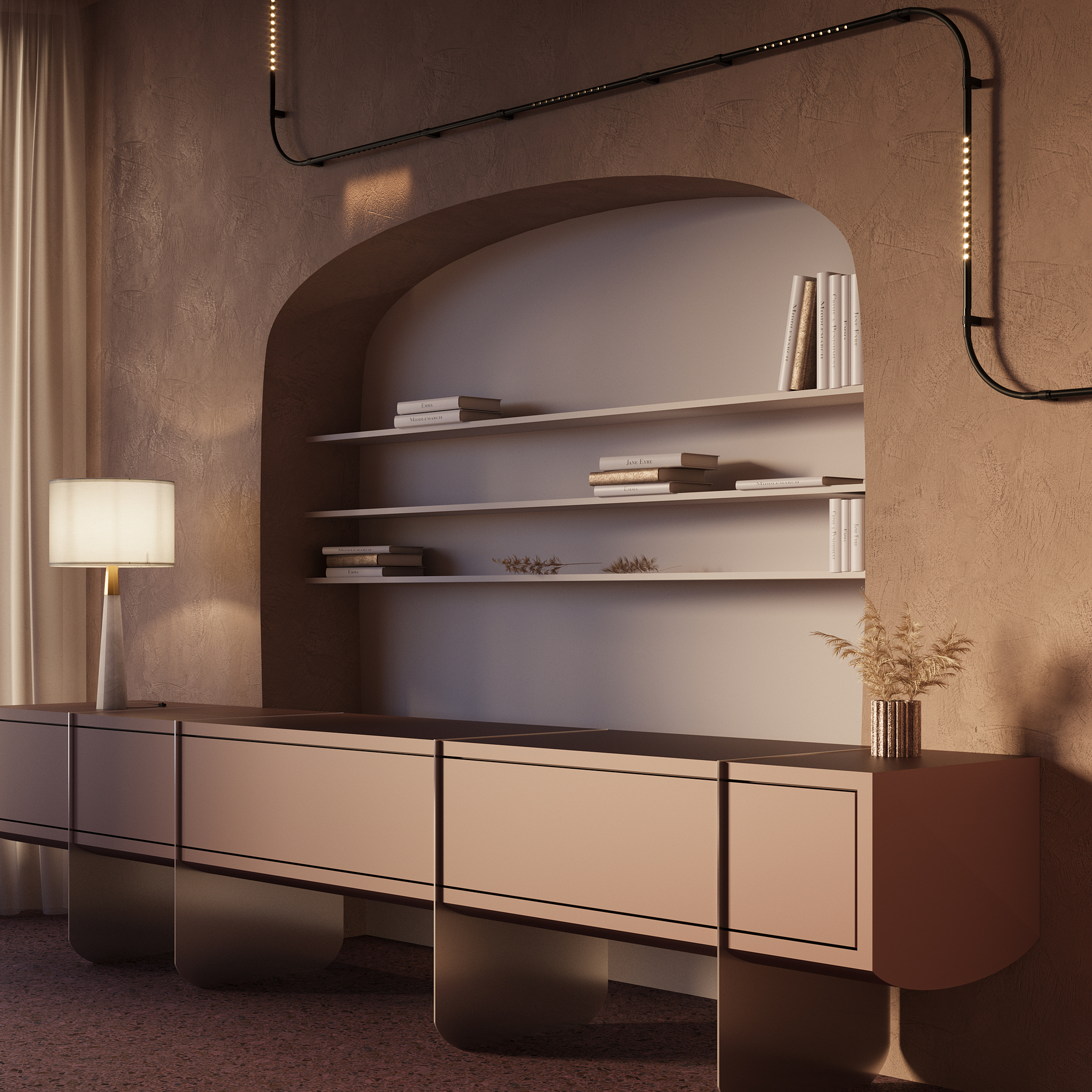 Светильник Technical C101CL-L1000-24W3-6K-B