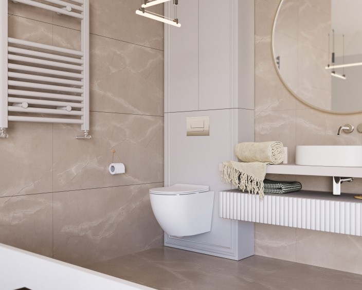 Керамогранит Buono Ceramica Soft Beige Stone Satin Carving SOVL4709V