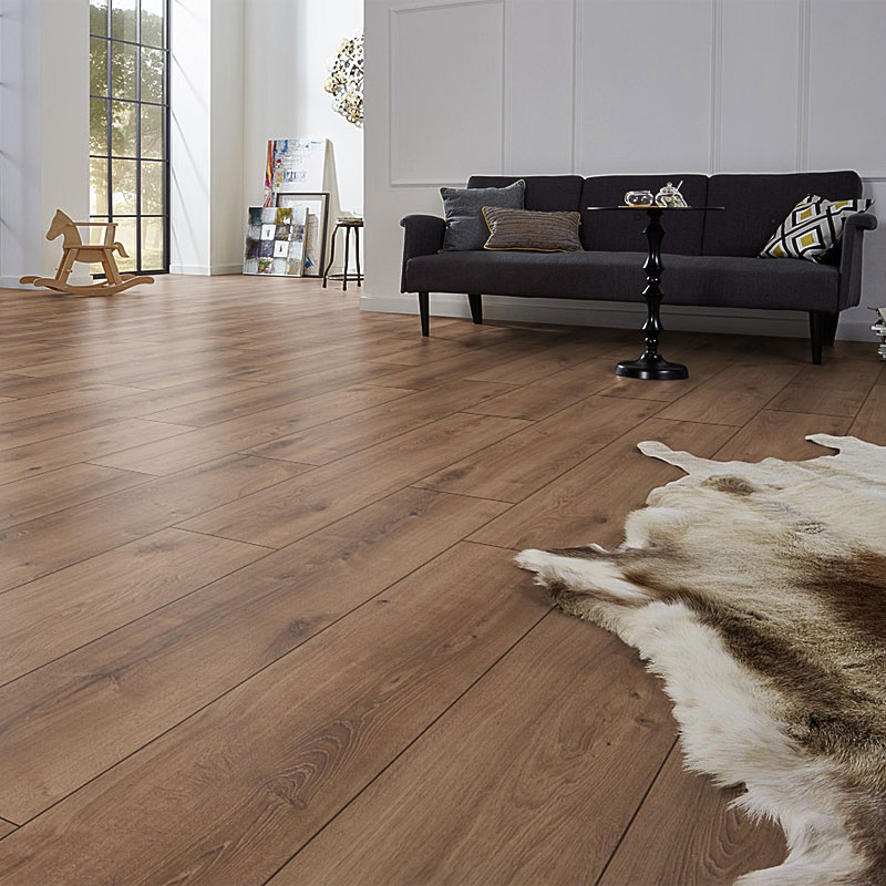 Ламинат Kronotex Exquisit Plus D6019 Дуб Кашмир коричневый