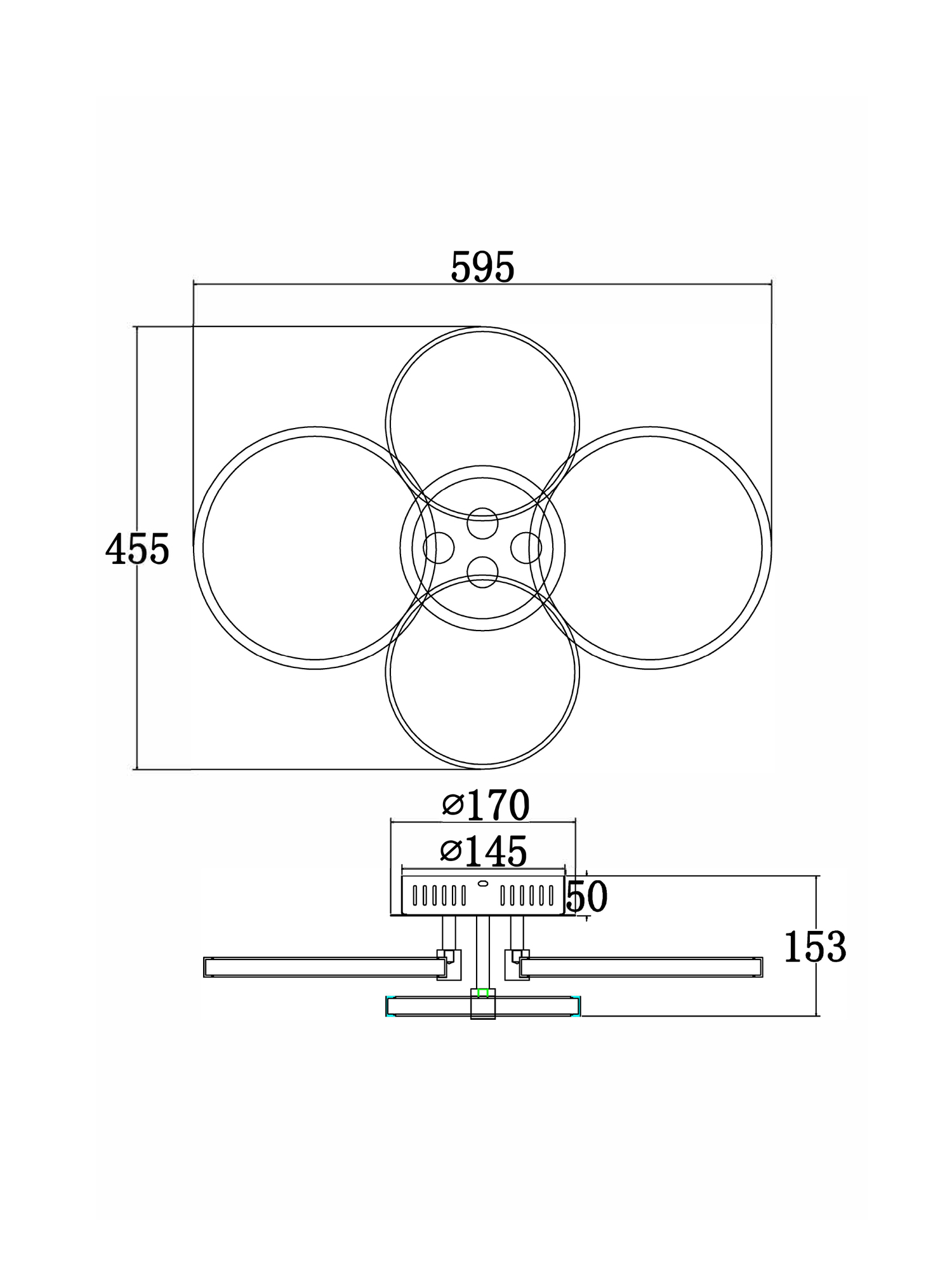 Потолочный светильник Freya FR10018CL-L40W