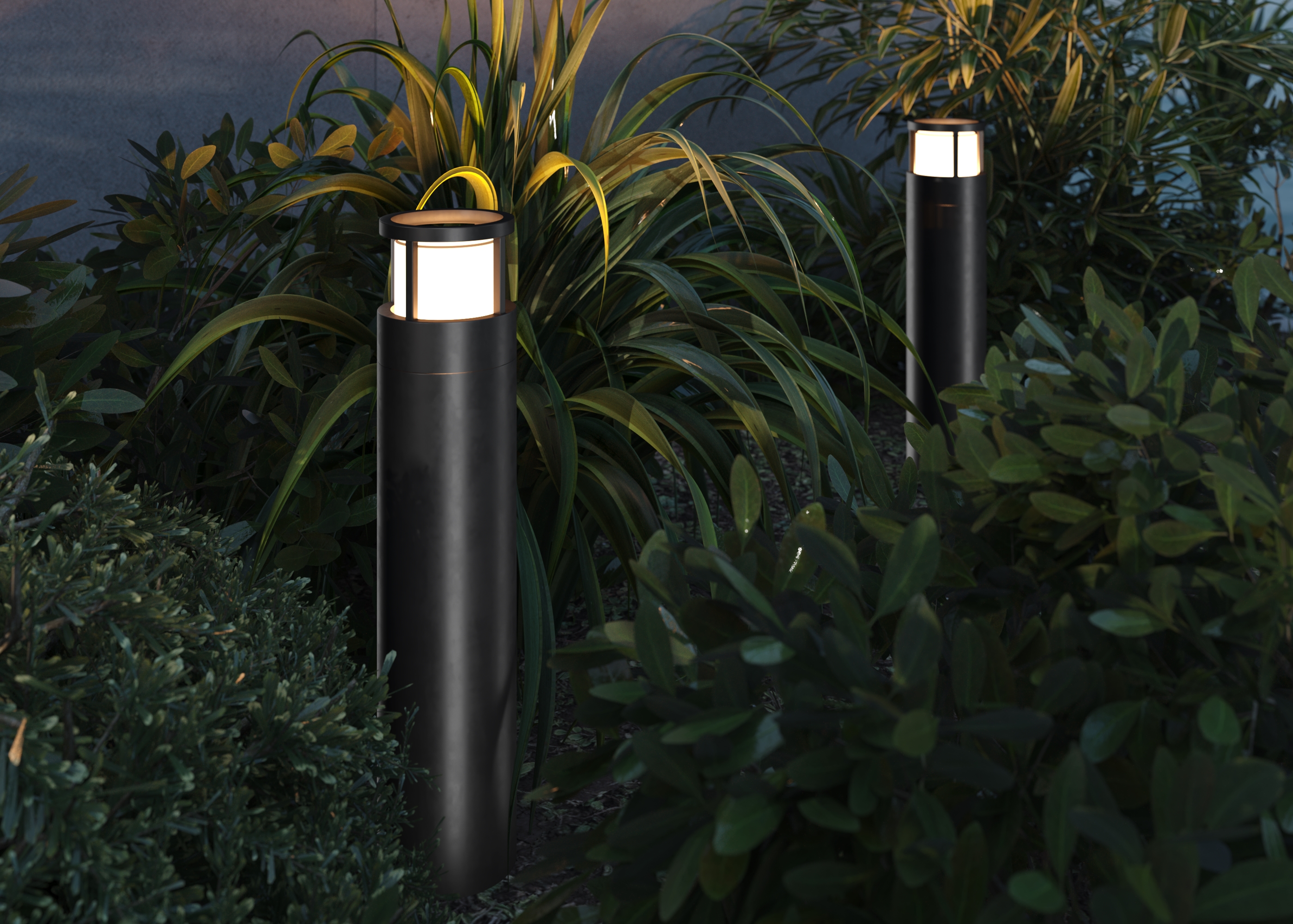 Уличный настенный светильник Outdoor O011WL-L6B