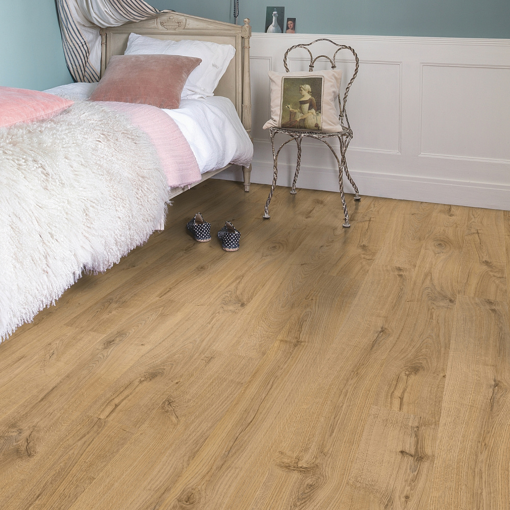 Ламинат Quick Step Eligna U3458 Дуб теплый натуральный промасленный