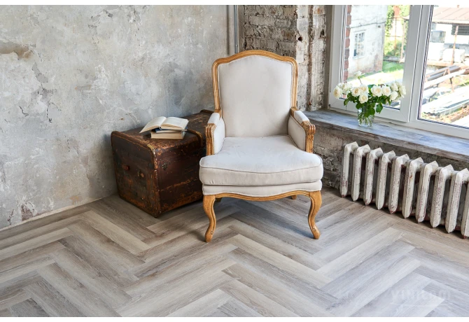 SPC VINILAM PARQUET Herringbone (ISOCORE) IS11122 Эрмитаж паркет