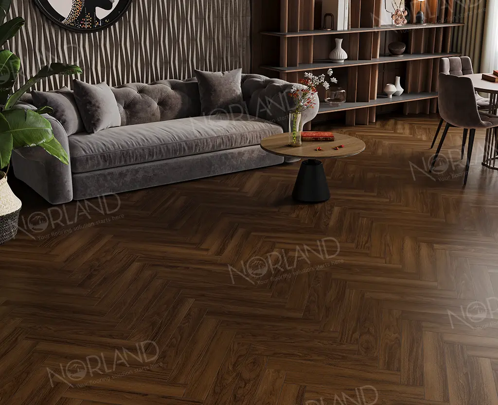 Ламинат Norland Herringbone Elegant Дуб Треско LF303-22