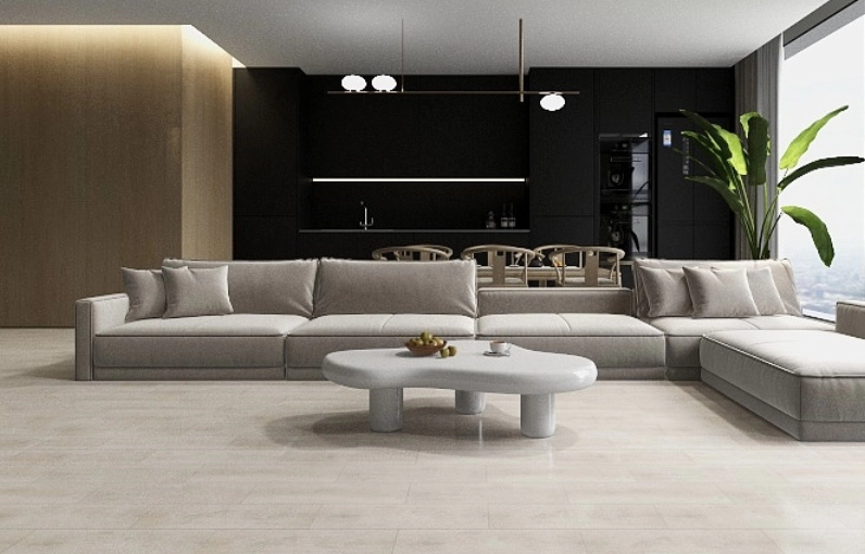 SPC Ламинат  Stone Floor MSPC Дуб Кремовый DCA6-14 MP