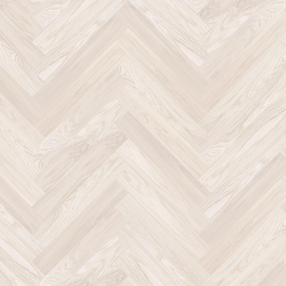 Coswick Английская ёлка 3-х слойная T&G шип-паз (90°) Белый иней 1151-1258-10