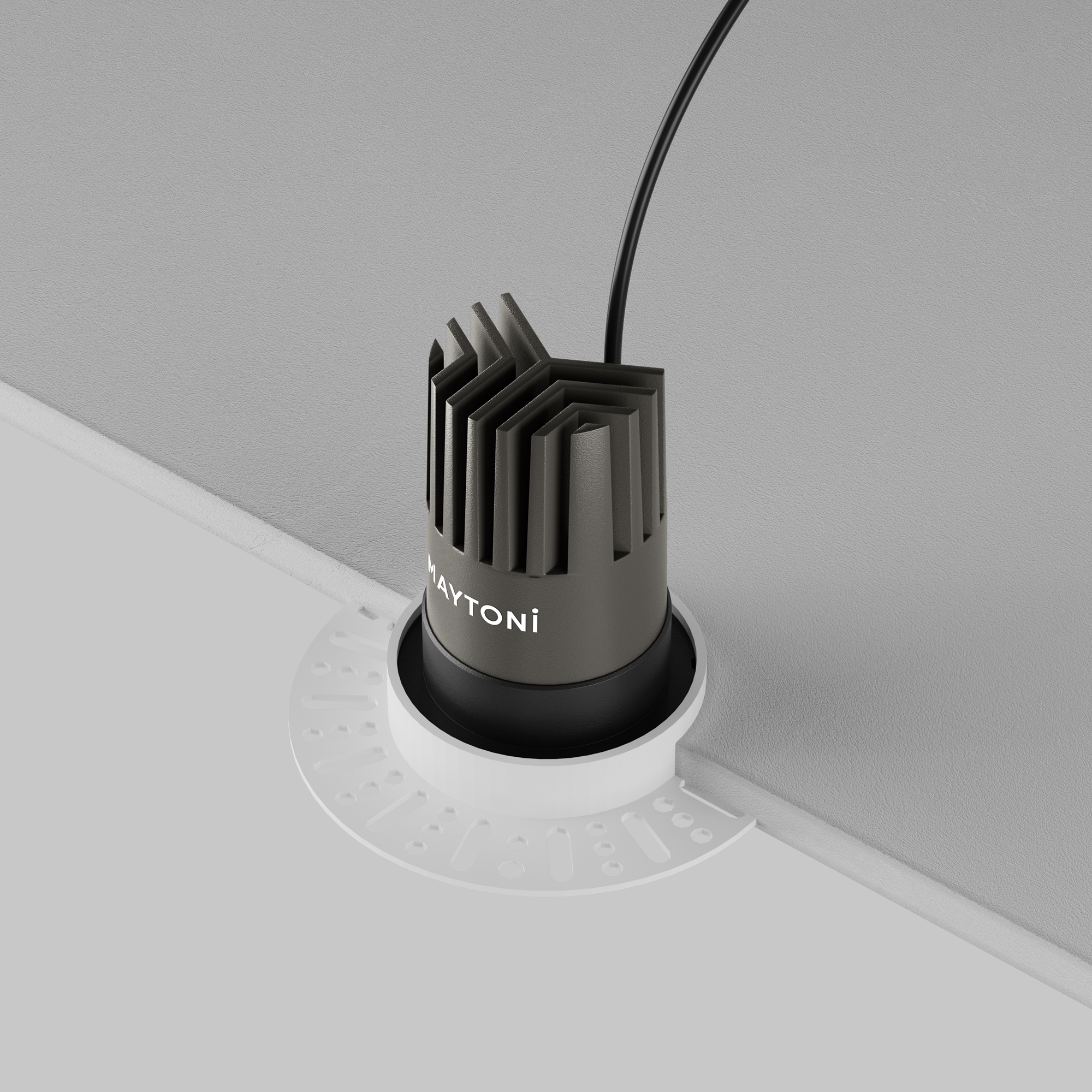 Встраиваемый светильник Technical DL124-10W-3K-TRS-B