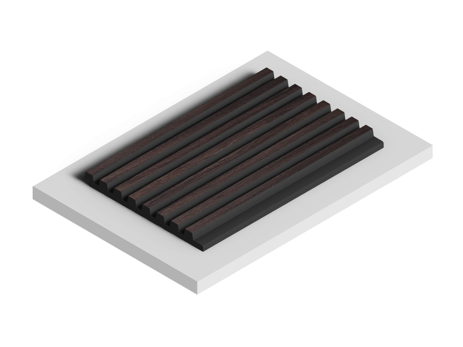 Стеновые Панели Hi Wood LV129 BR395NK Коричневый