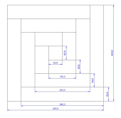 Модульный паркет LabArte инженерный Дуб Original №11-65 443*443*15/3 лак Кайт