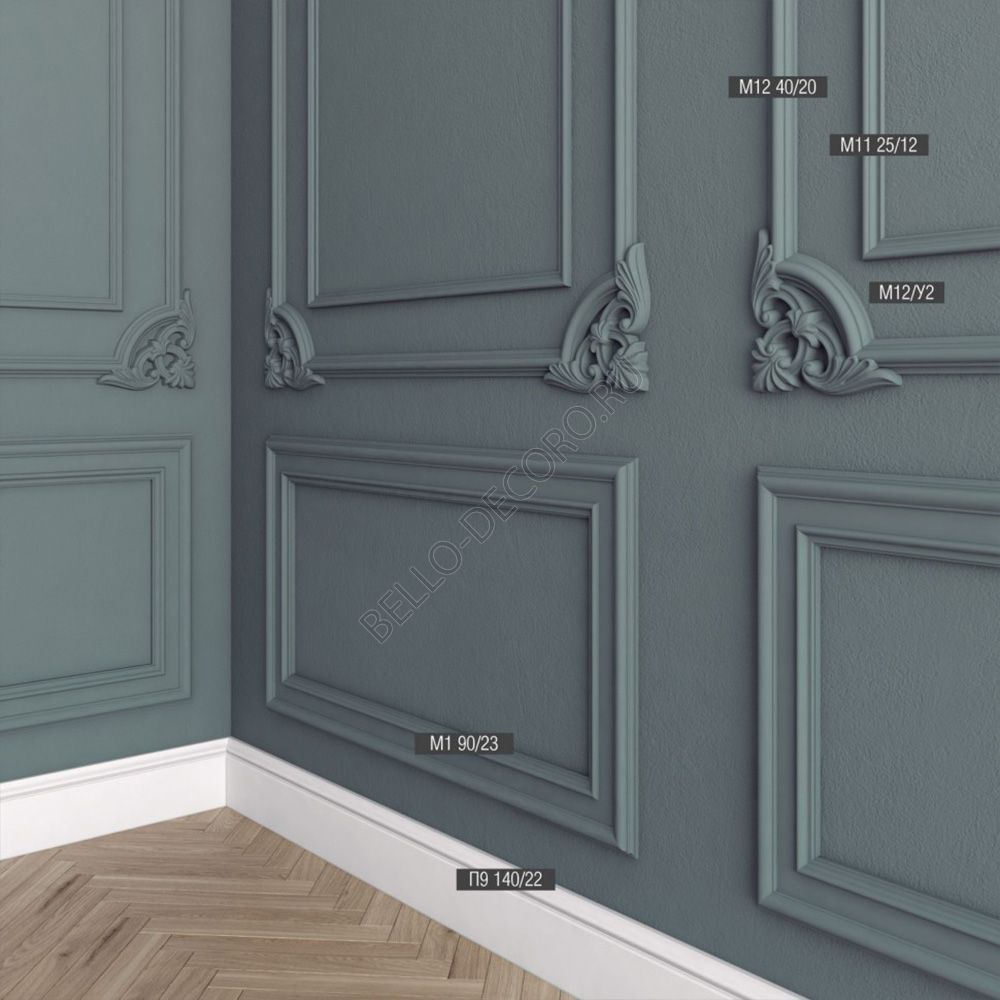Молдинг Bello Deco М1 45x17x2000