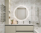 Керамогранит Buono Ceramica Marble Aquarelle Ivory Glossy MVL4412P