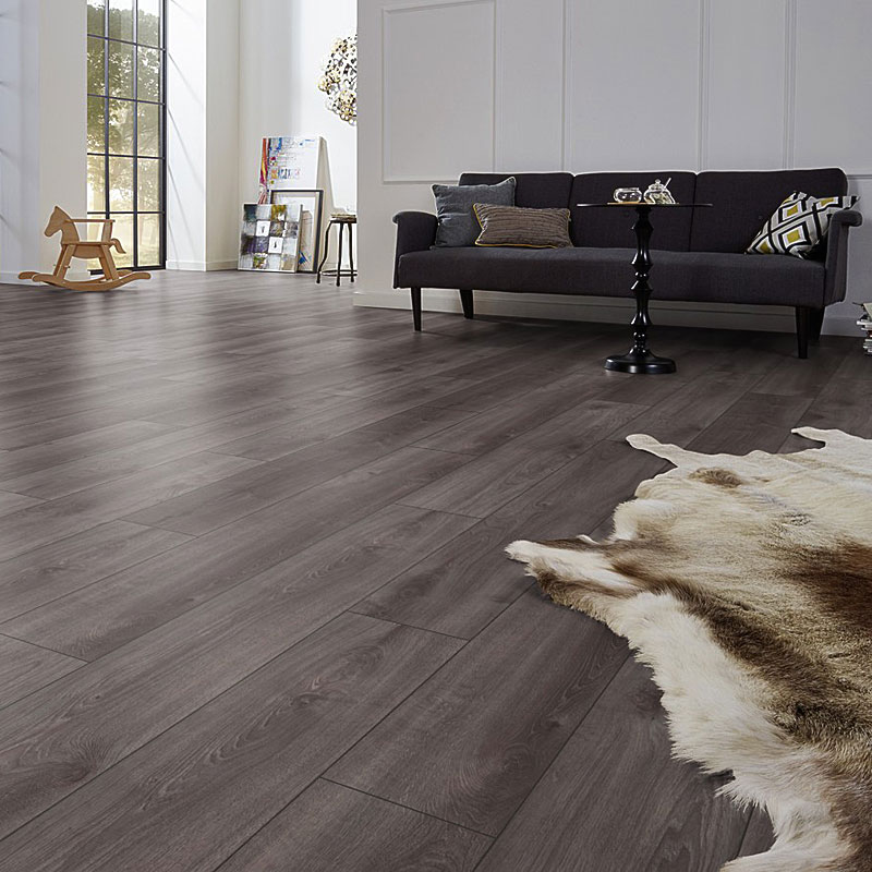 Ламинат Kronotex Exquisit D6017 Дуб Кашмир черный