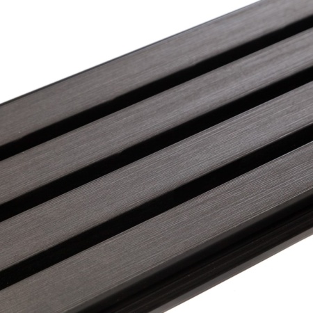 Фасадная доска Deko Home Техно реечная 200х26х3000 Графит