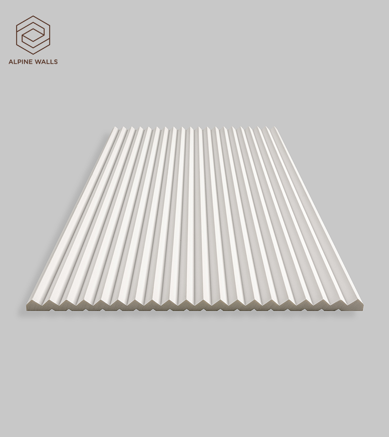 Стеновые Панели Alpine Walls LineArt ECO8103 Белый