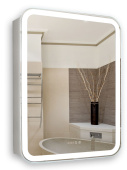 Зеркальный шкаф Creto Attento 60x84см с LED-подсветкой
