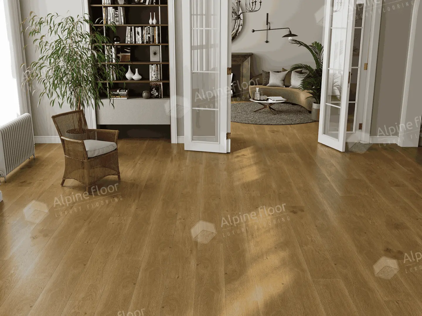 SPC Ламинат Alpine Floor Premium 12 WPC Дуб Эталон ECO 24-3