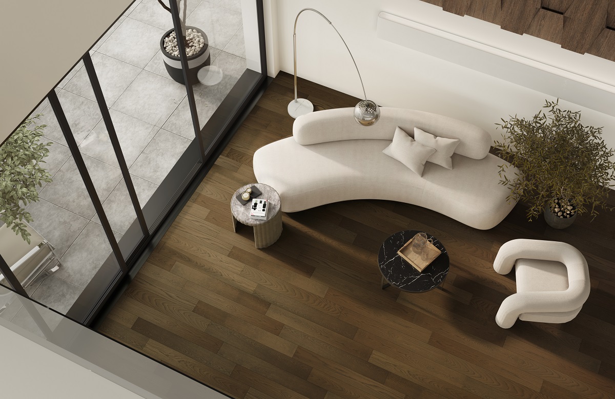 Кварцевый паркет Quartz Parquet Классик 5/0,6 мм Дуб Брауни 413