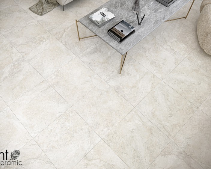 Керамогранит NT CERAMIC ZEUS Travertine Bianco ZS6NTT9703M