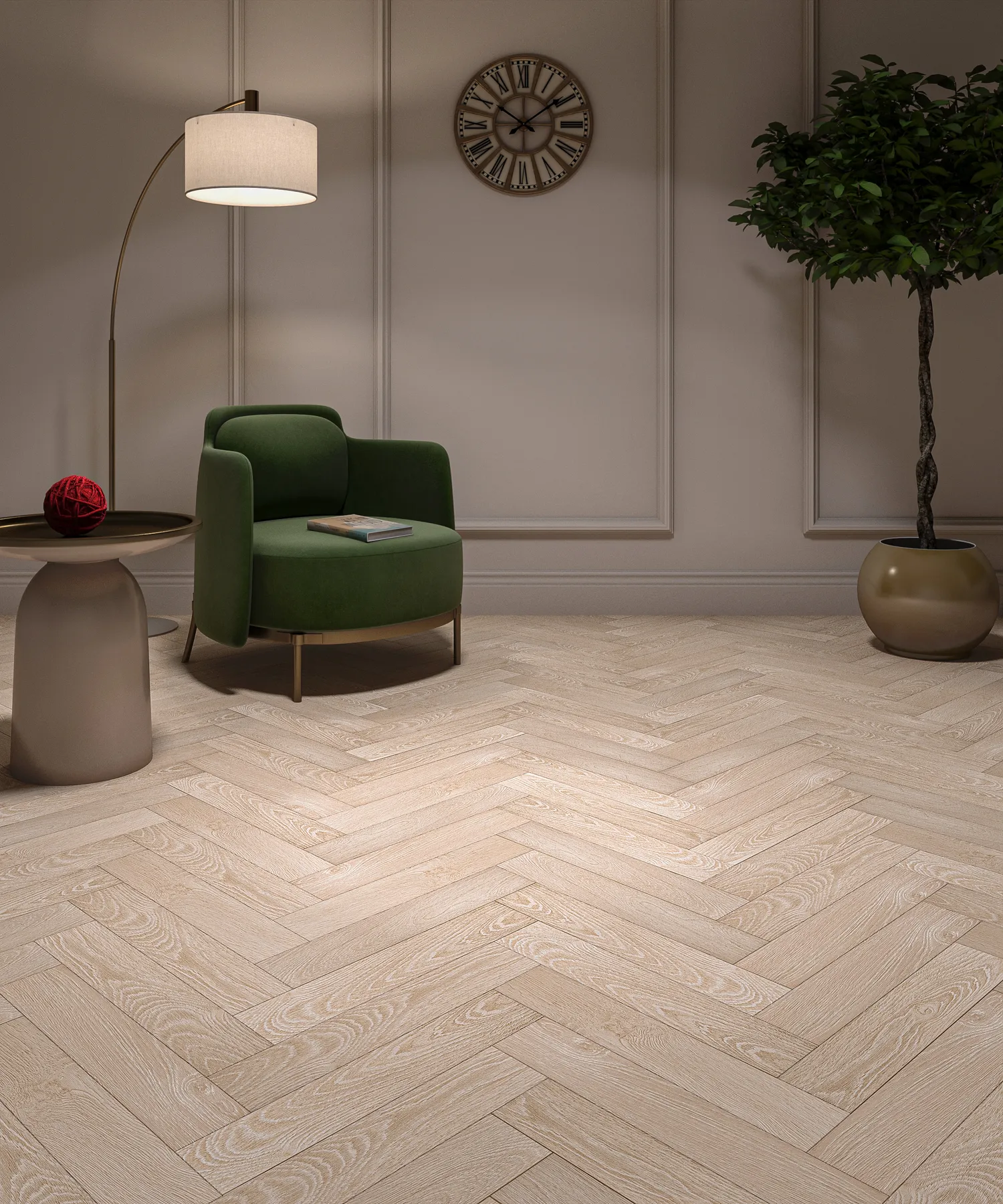 Ламинат My Step Елка (Herringbone 12) Сио MS3312