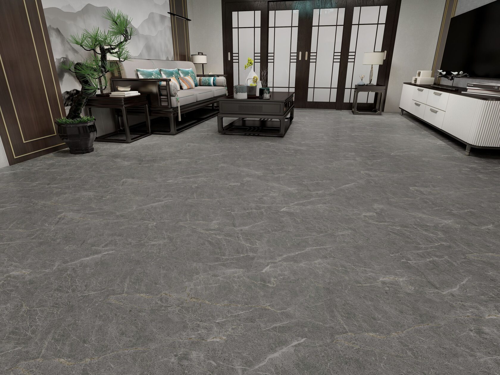 SPC Ламинат Skalla Stone Fjord Мрамор Халти (Tile Marmor Halti) FR410