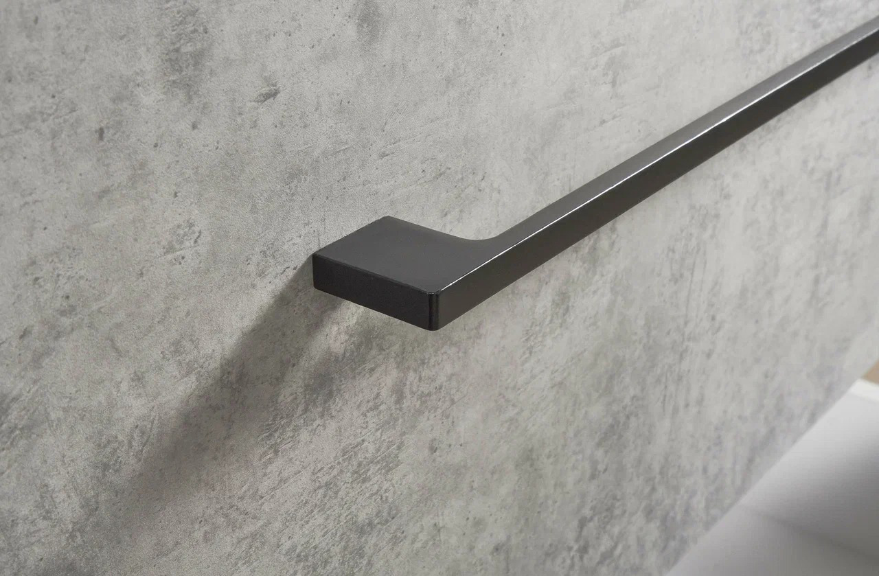 Ручка-скоба 32 cv Creto 421A.52 матовая черная