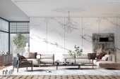 Керамогранит NT CERAMIC Atlas Wide Carrara Gold mat NTT3000M