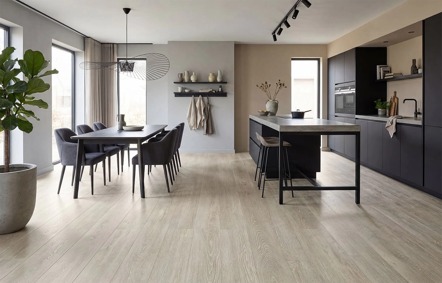 SPC Ламинат Stone Floor MSPC Дуб Монро 91790-8 MР