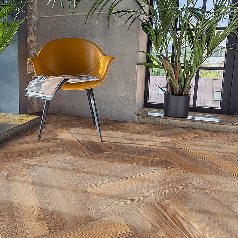 Кварц виниловый ламинат Aquafloor Parquet Glue 4V AF2509PG