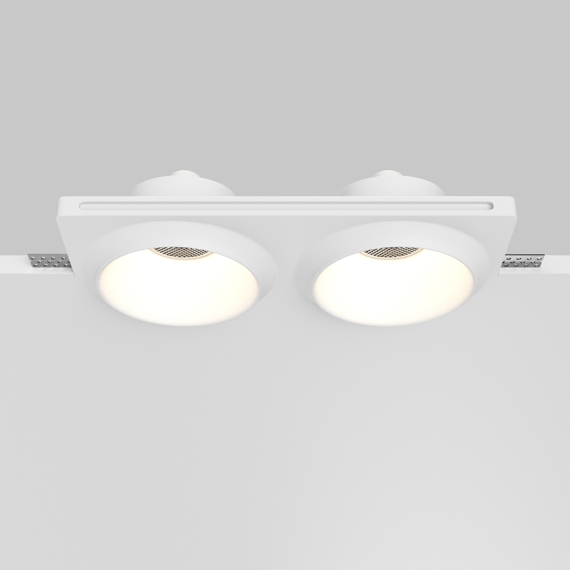 Встраиваемый светильник Technical DL124-GU10-02-TRS-W