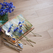 Паркетная доска Coswick Серый Дэви 1135-7855-20