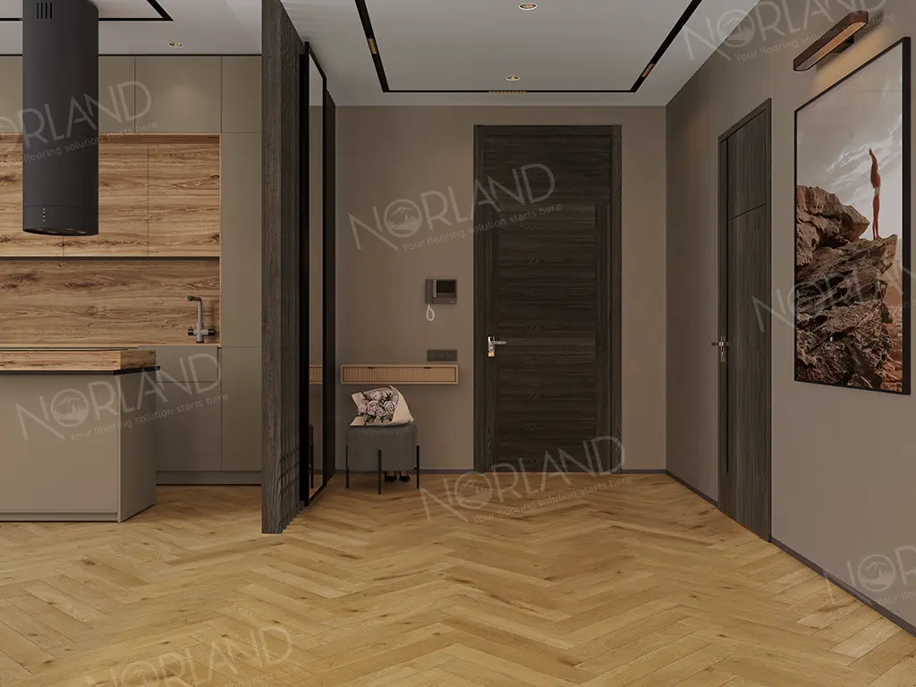 Ламинат Norland Herringbone Elegant Дуб Хайнан LF303-09