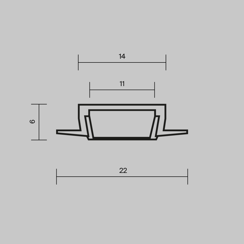 Профиль Led Strip 632010