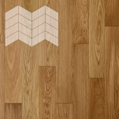 Паркет Елка Французская Lab Arte Chevron Дуб Селект лак без браша 400/313х150х14/3/60°