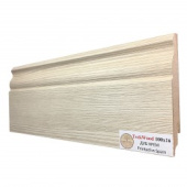 Плинтус МДФ ламинированный TeckWood Дуб Крем 2000×100×16