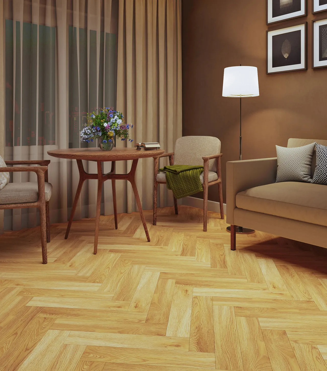 Ламинат My Step Елка (Herringbone 12) Тиса MS3212