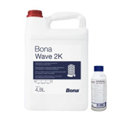 Лак для паркета BONA WAVE 2K 5л