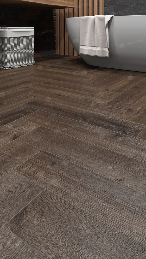 SPC Ламинат Alpine Floor SPC Light Parquet ECO 13-22AB Дуб Альферац 4V 43кл