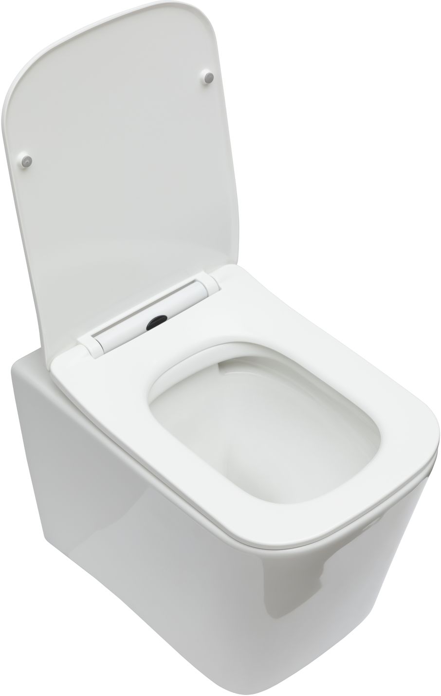 Унитаз подвесной безободковый Creto Logan L4 1004-001-L2W с крышкой-сиденьем микролифт, белый