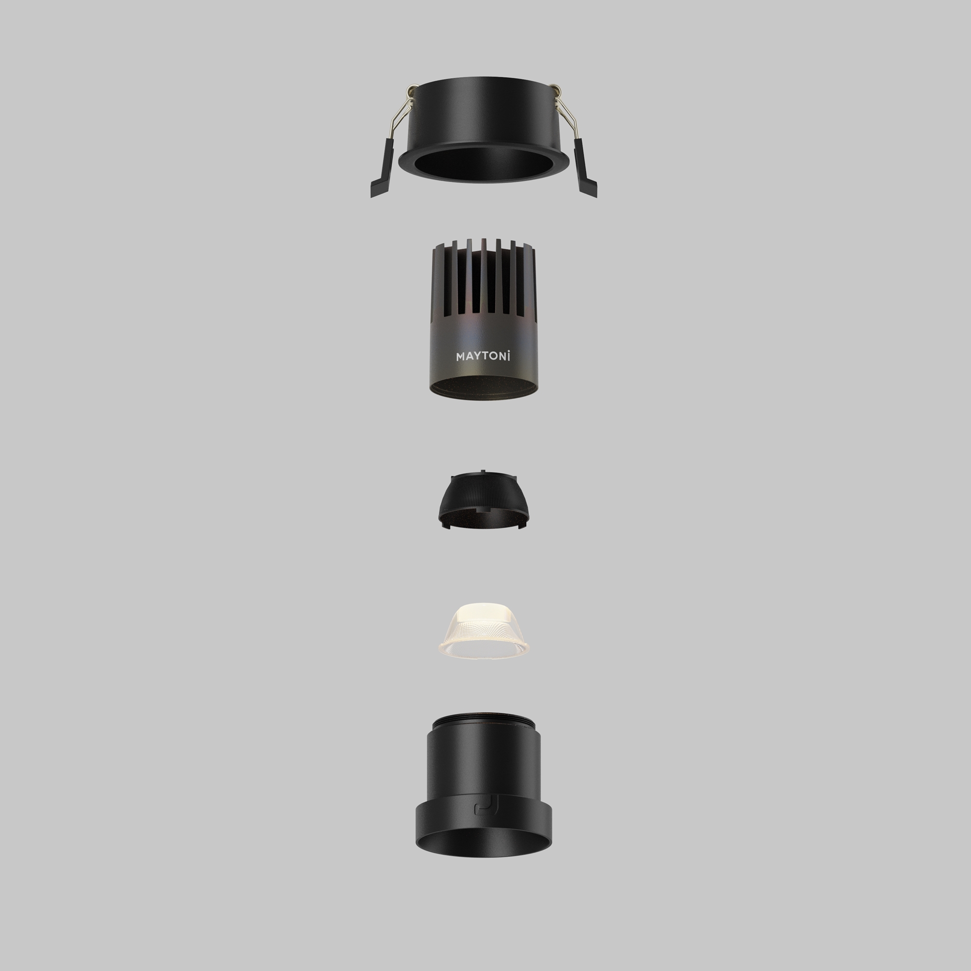 Встраиваемый светильник Technical DL116-10W-3K-B
