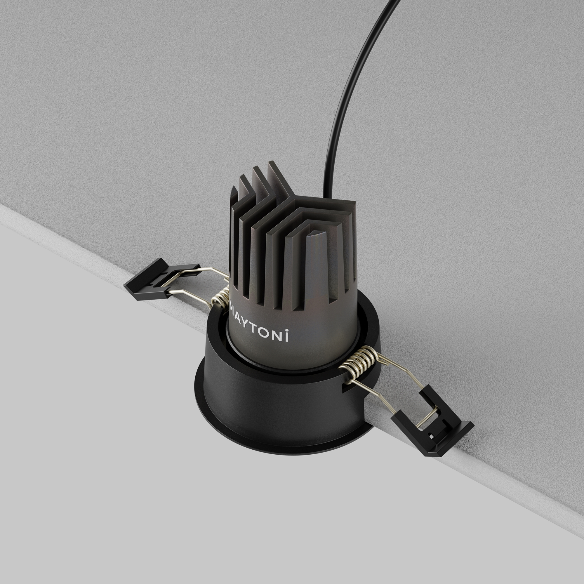 Встраиваемый светильник Technical DL123-10W-3K-B