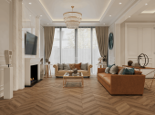 SPC Ламинат Tulesna Art Chevron ETERNO 1011-4