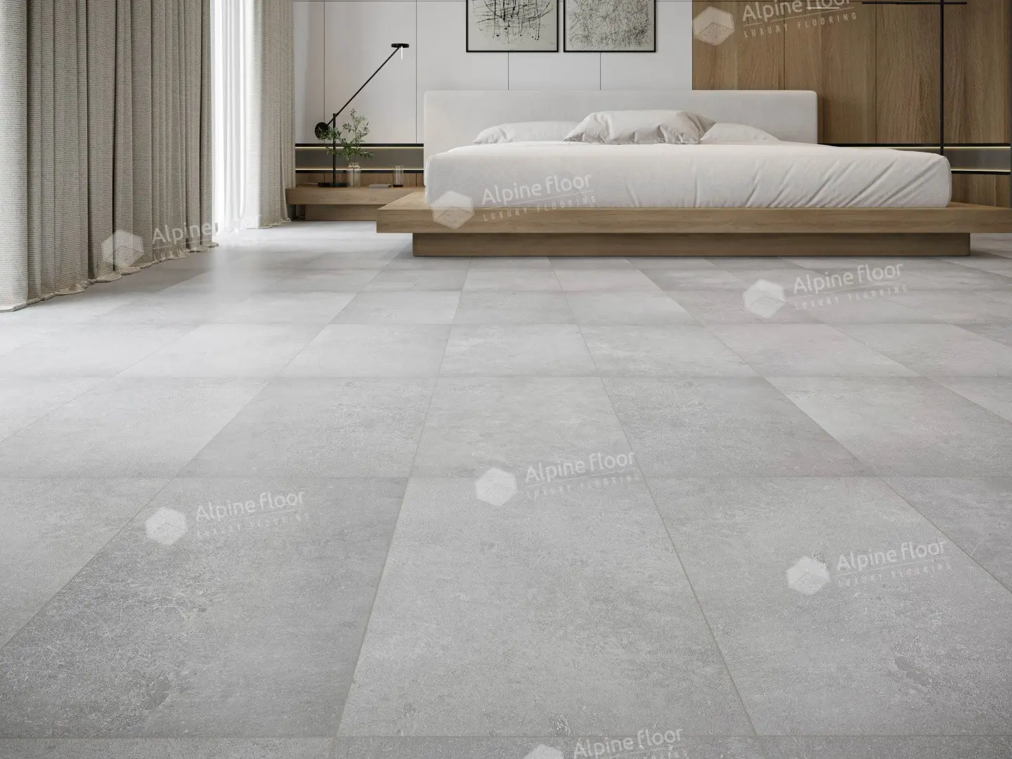 SPC Ламинат Alpine Floor SPC Stone Mineral Core ЕСО 4-21 Ройал 4V 43кл