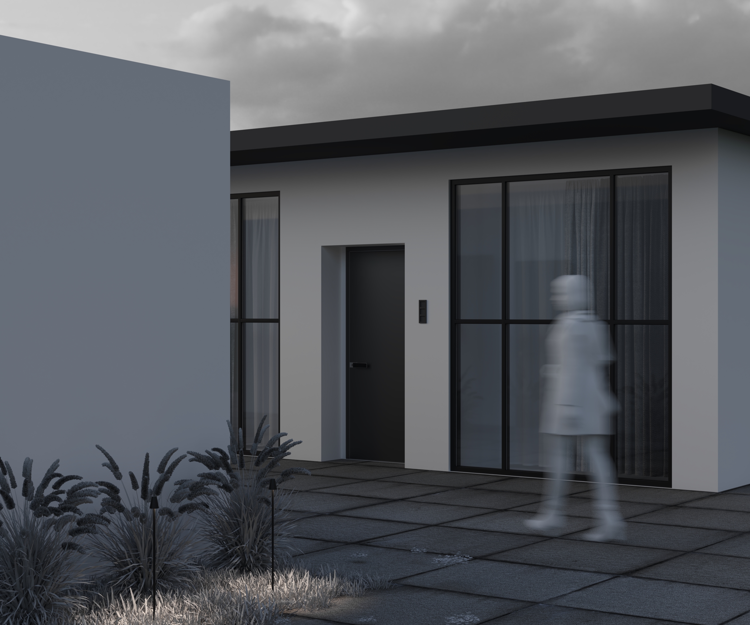 Ландшафтный светильник Outdoor O504FL-L1B3K1