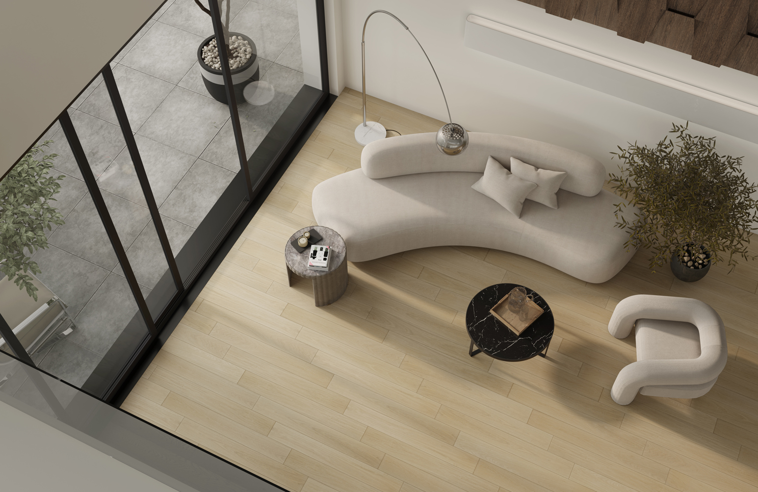 Кварцевый паркет Quartz Parquet Классик 7/1,2 мм Дуб Испанский 404