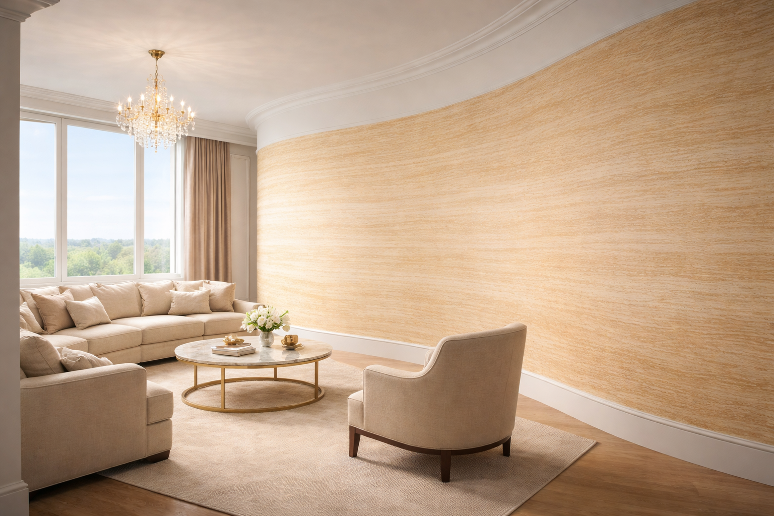 Гибкая керамика Alpine Walls SOFT CERAMIC TRAVERTINO CREMA MTR-013PW