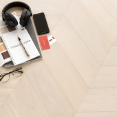 Coswick Французская елка 3-х слойная (45°) Белый иней 1175-1258-10