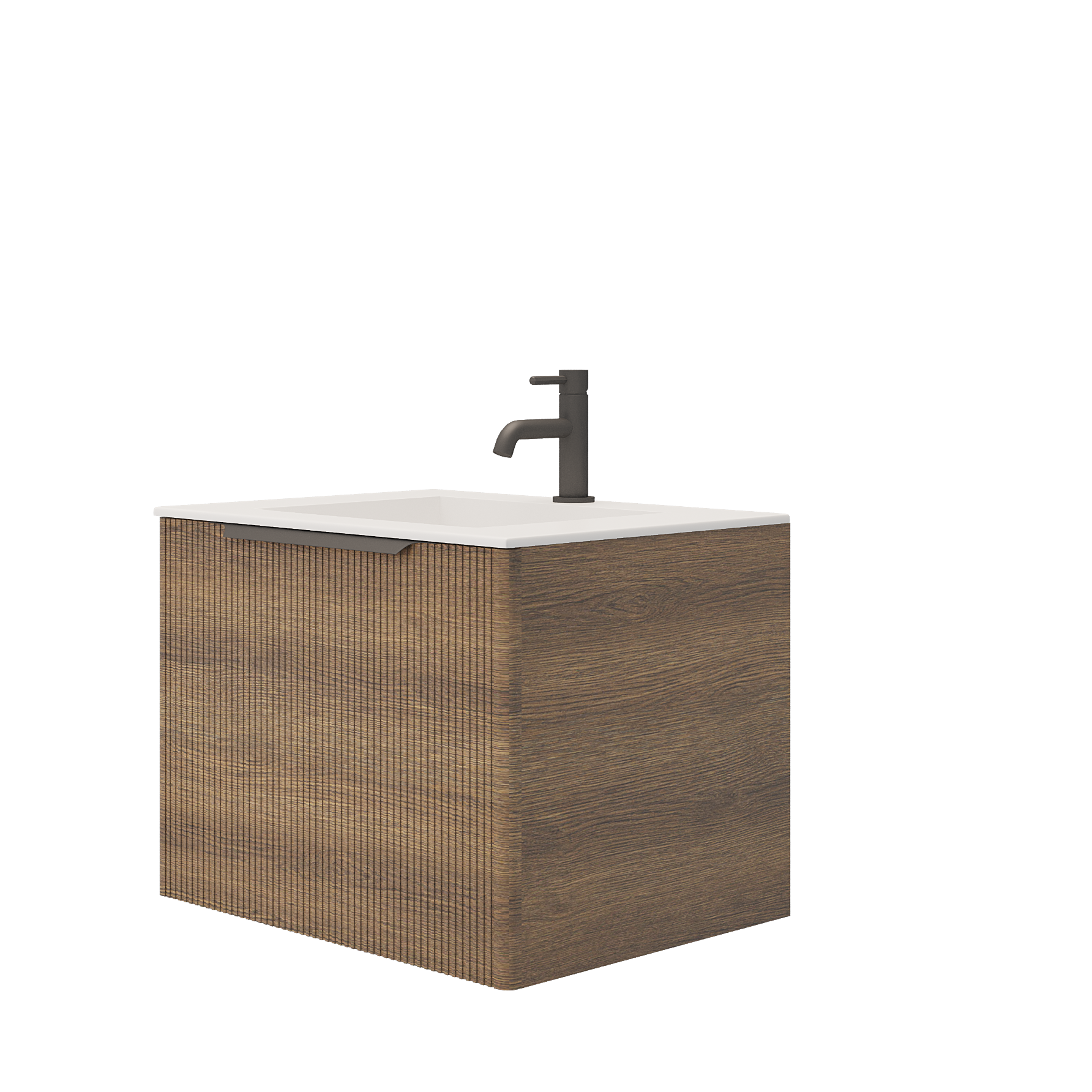 Тумба под раковину Creto Luna Wood 60 см 17-WD60